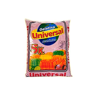 Universal gelatina de fresa x 5 kg