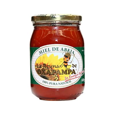 Miel de abeja fco x 600 gr - la reyna de oxapampa