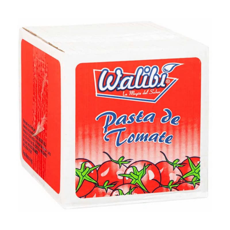 Walibi pasta de tomate bolsa caja x 4 kg