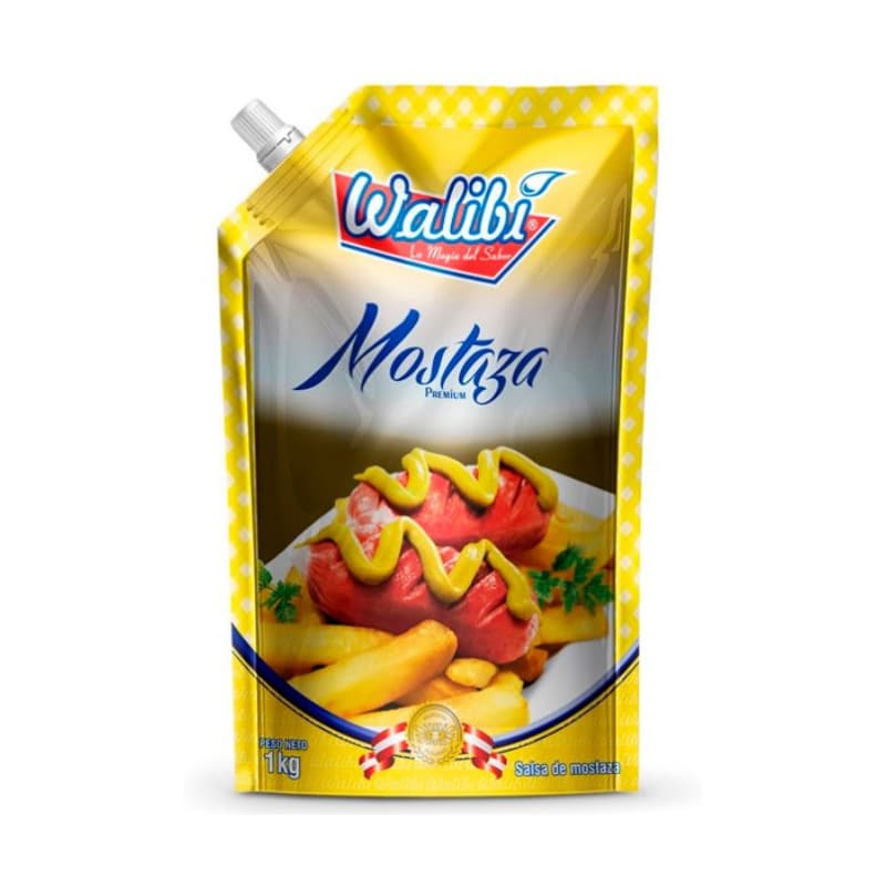 Walibi mostaza doypack x kg