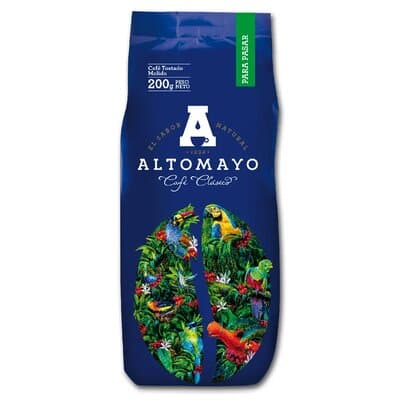Altomayo café molido p/pasar "Clasico" x kg (5 x 200 gr)