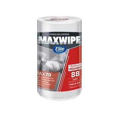Elite maxwipe max-70 rollo blanco x 88 hojas