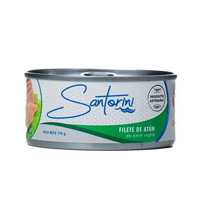 Atun filete "Santorini" lata x 170gr
