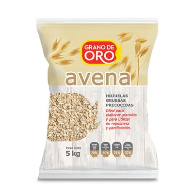 Grano de oro avena bolsa x 5 kg