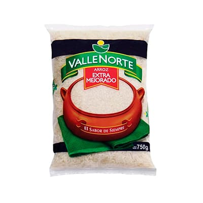Arroz extra gran reserva "Vallenorte" x 750 gr