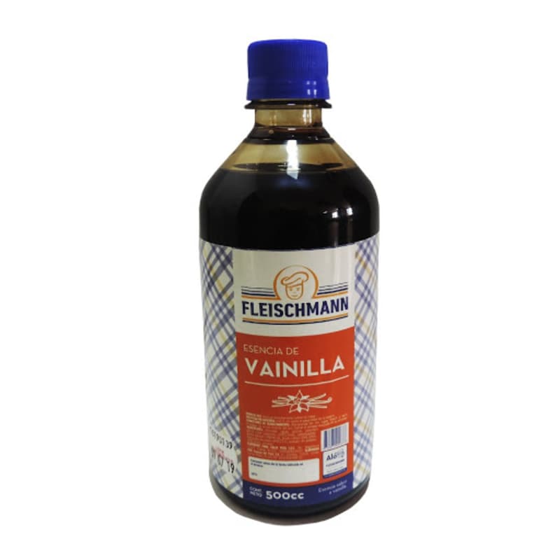 Fleischmann esencia de vainilla botella x 500 ml