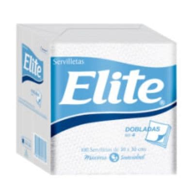 Elite servilleta blanca (30 x 30 cm) 24 x100 und