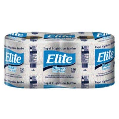 Elite papel higiénico jumbo plus h/s 4 x 550 mts
