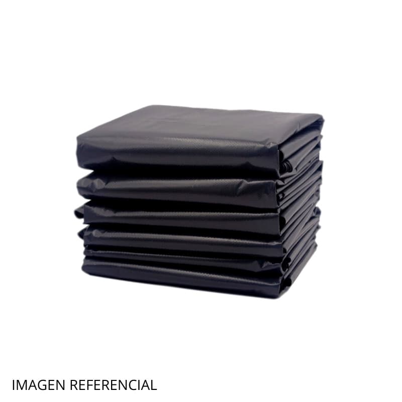 Bolsas negras p/basura x 25 lt x 100 und