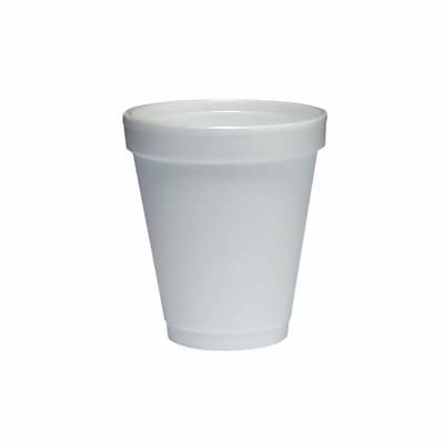 Descartables vasos polipapel 8 oz caja x 500 und