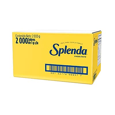 Splenda edulcorante caja x 2000 und