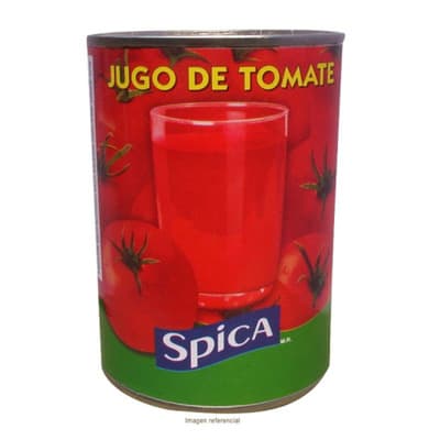 Jugo de tomate spica lata x 580 gr
