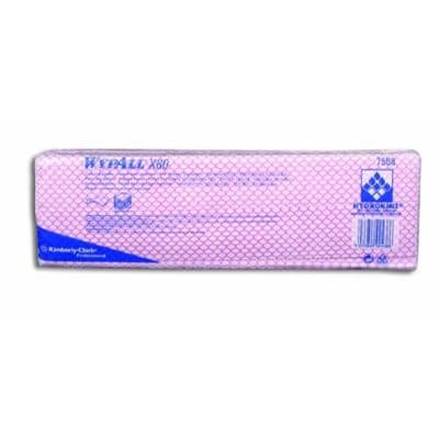 KCP wypall X-80 paños rojos x 30 und (33 cm x 33.5 cm)