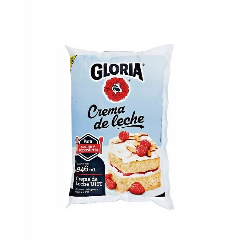 Gloria crema de leche bolsa x 946 ml