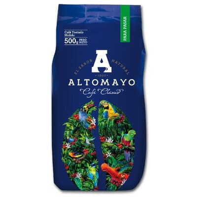 Altomayo café molido p/pasar "Clasico" bolsa x 450 gr