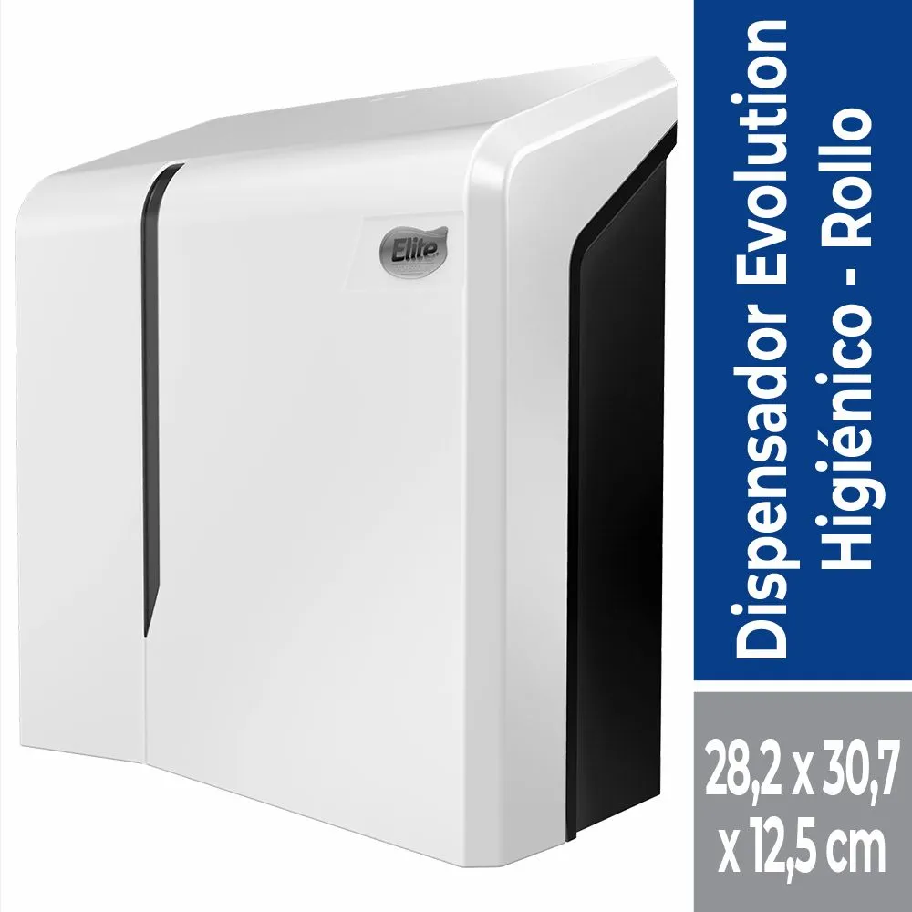 Elite dispensador p.h. jumbo blanco/negro
