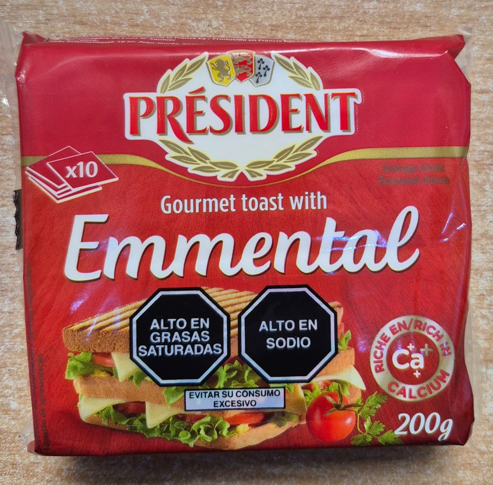 President queso emmental x 200 gr