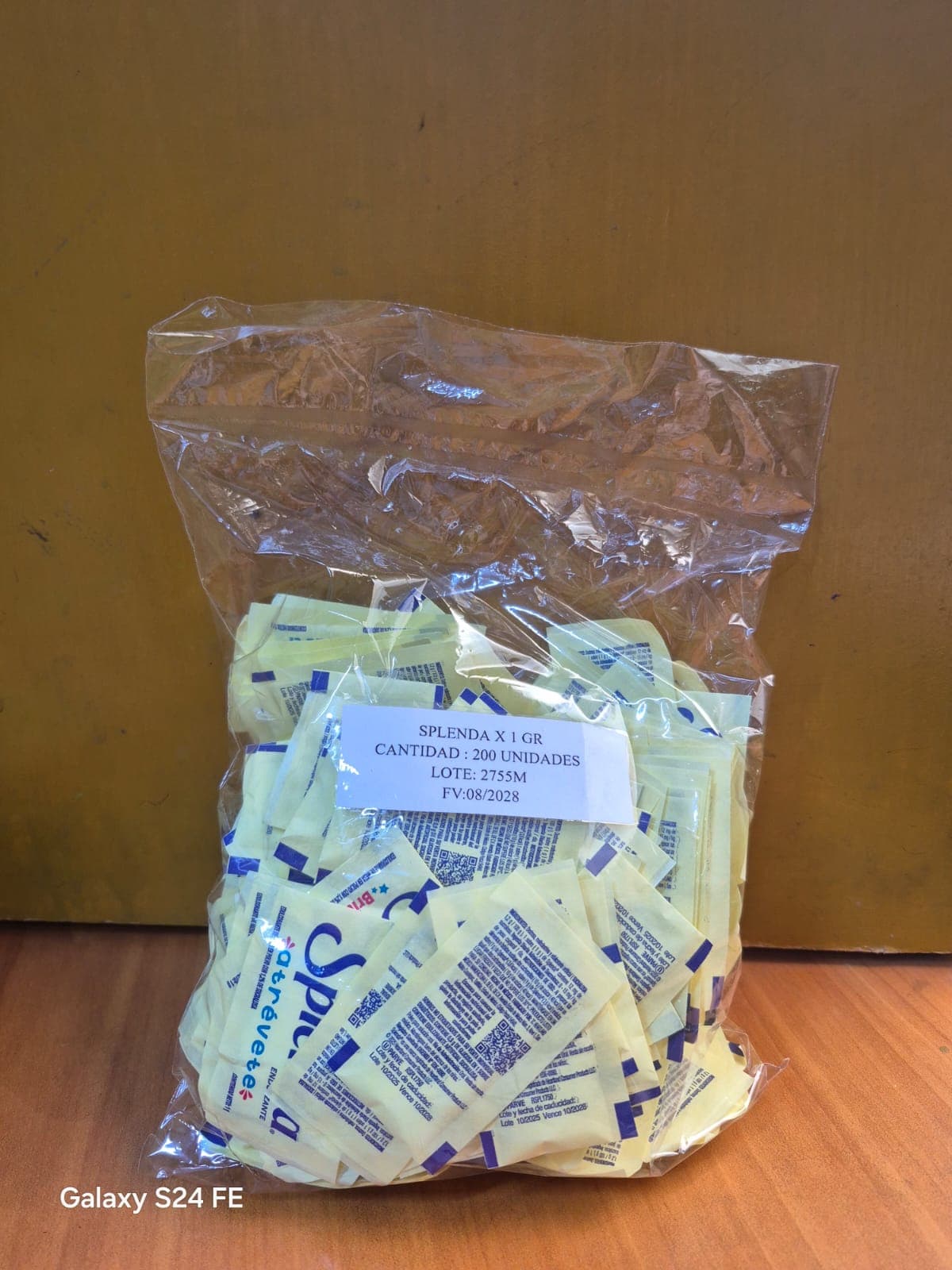 Splenda edulcorante bolsa x 200 und