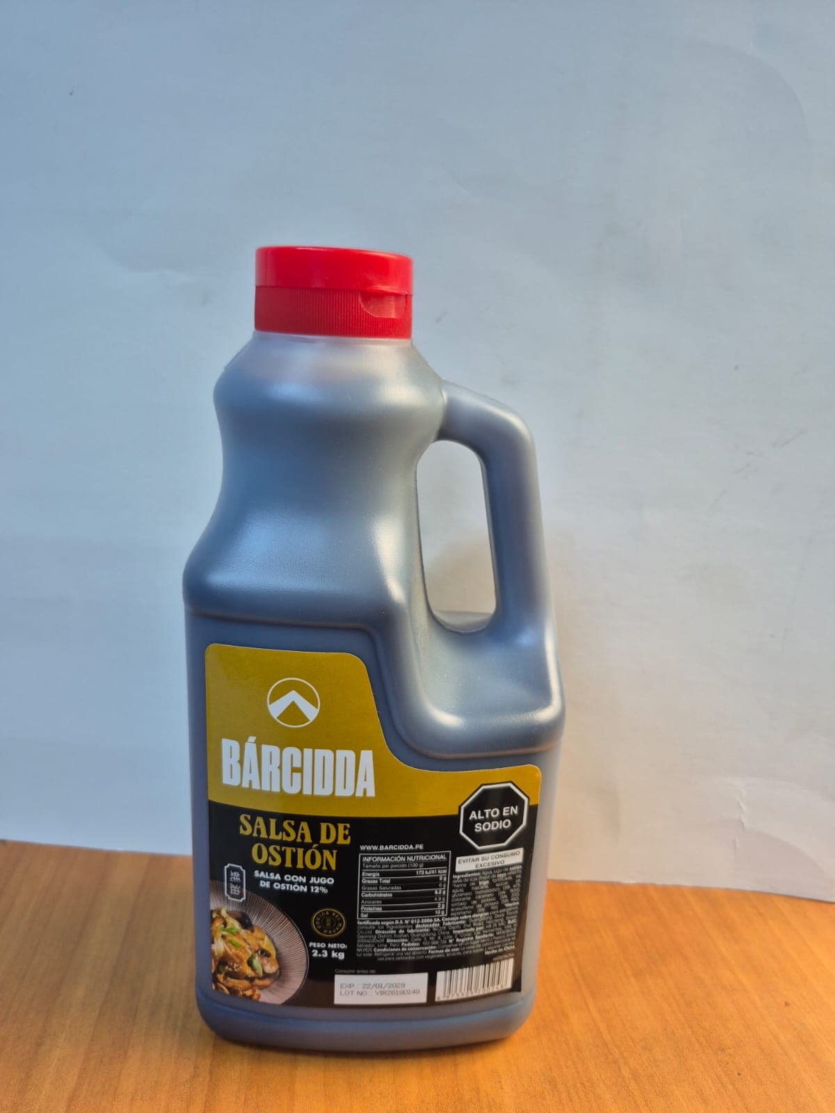 Salsa de ostion barcidda galón x 2.30 kg