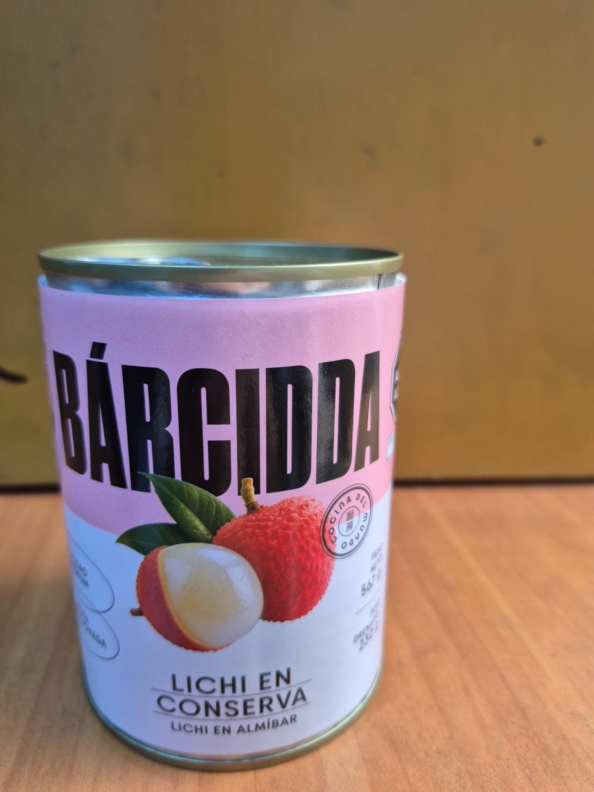 Lichi en almibar "Barcidda" lata x 567 gr