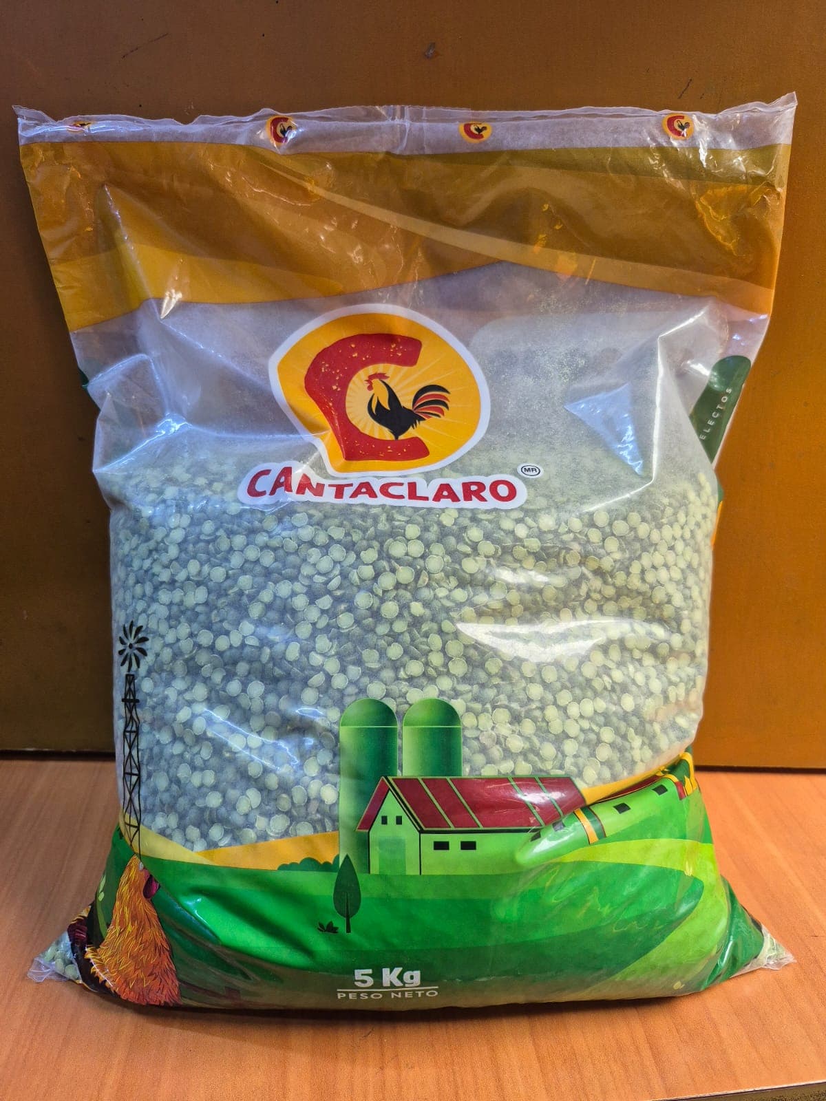 Cantaclaro arverja partida bolsa x 5 kg
