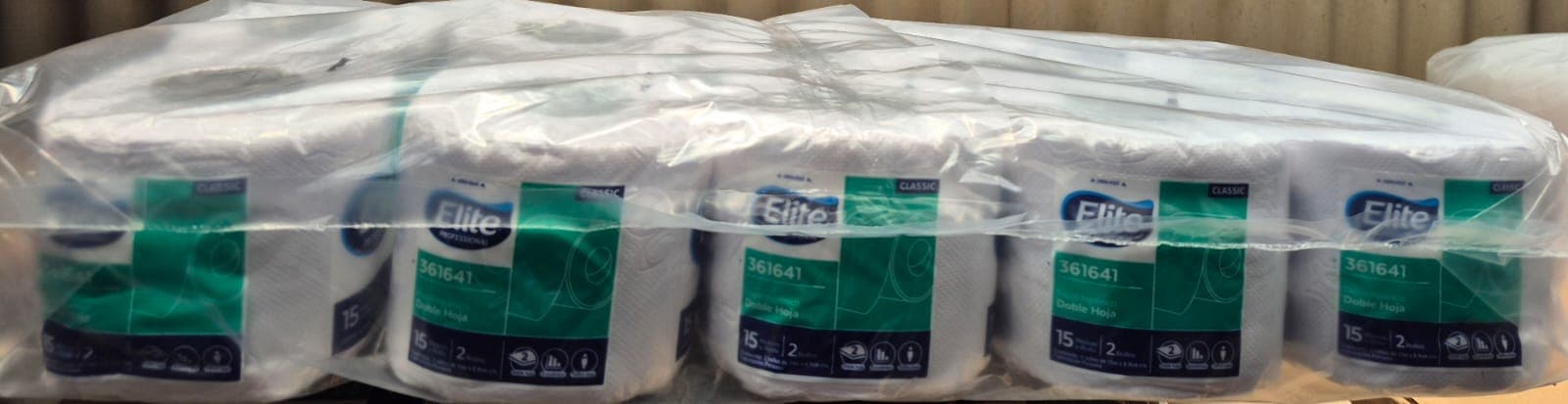 Elite papel higiénico rollito x 15 mts d/h 2 x 10 und