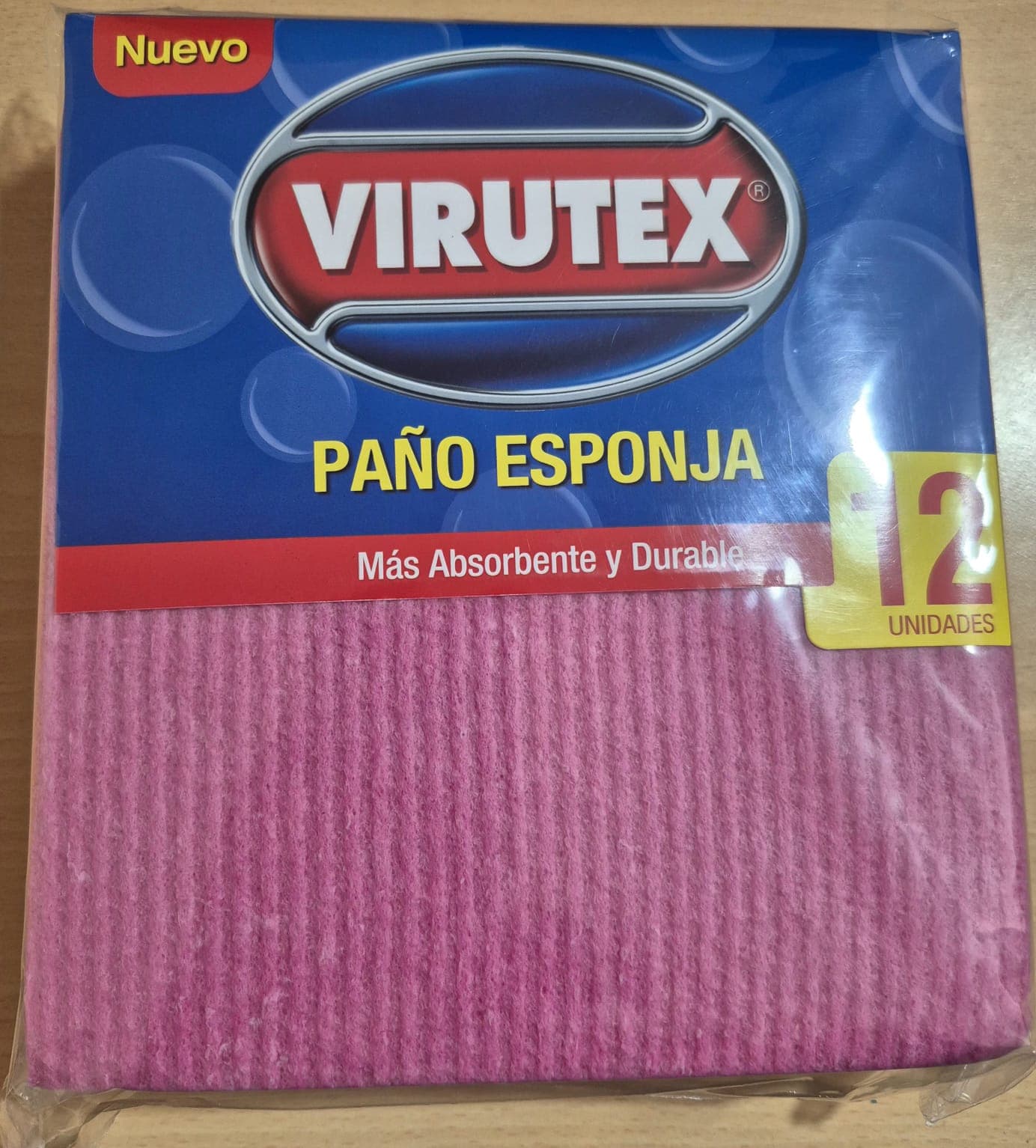 Virutex paño esponja paquete x 12 und