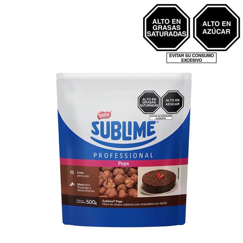 Sublime pops trozos 10 x 500 gr