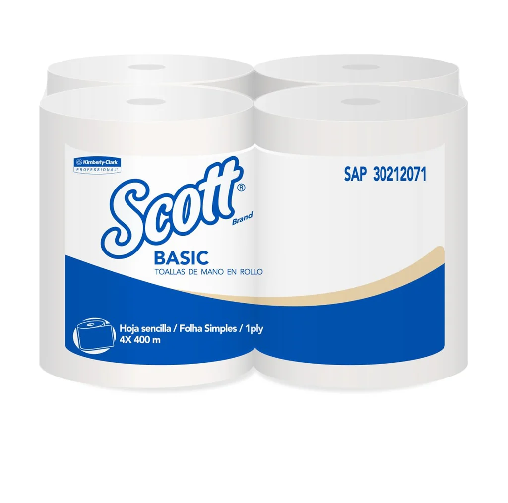KCP papel toalla rollo bco.scott rll 4x400