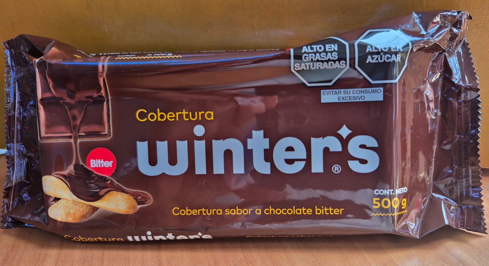 Tabletas bitter sabor chocolate "Winters" (5 x100g)