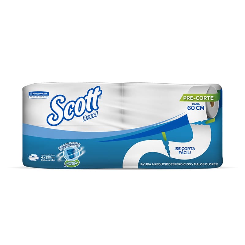 KCP papel higiénico jumbo d/h 4 x 250 mts