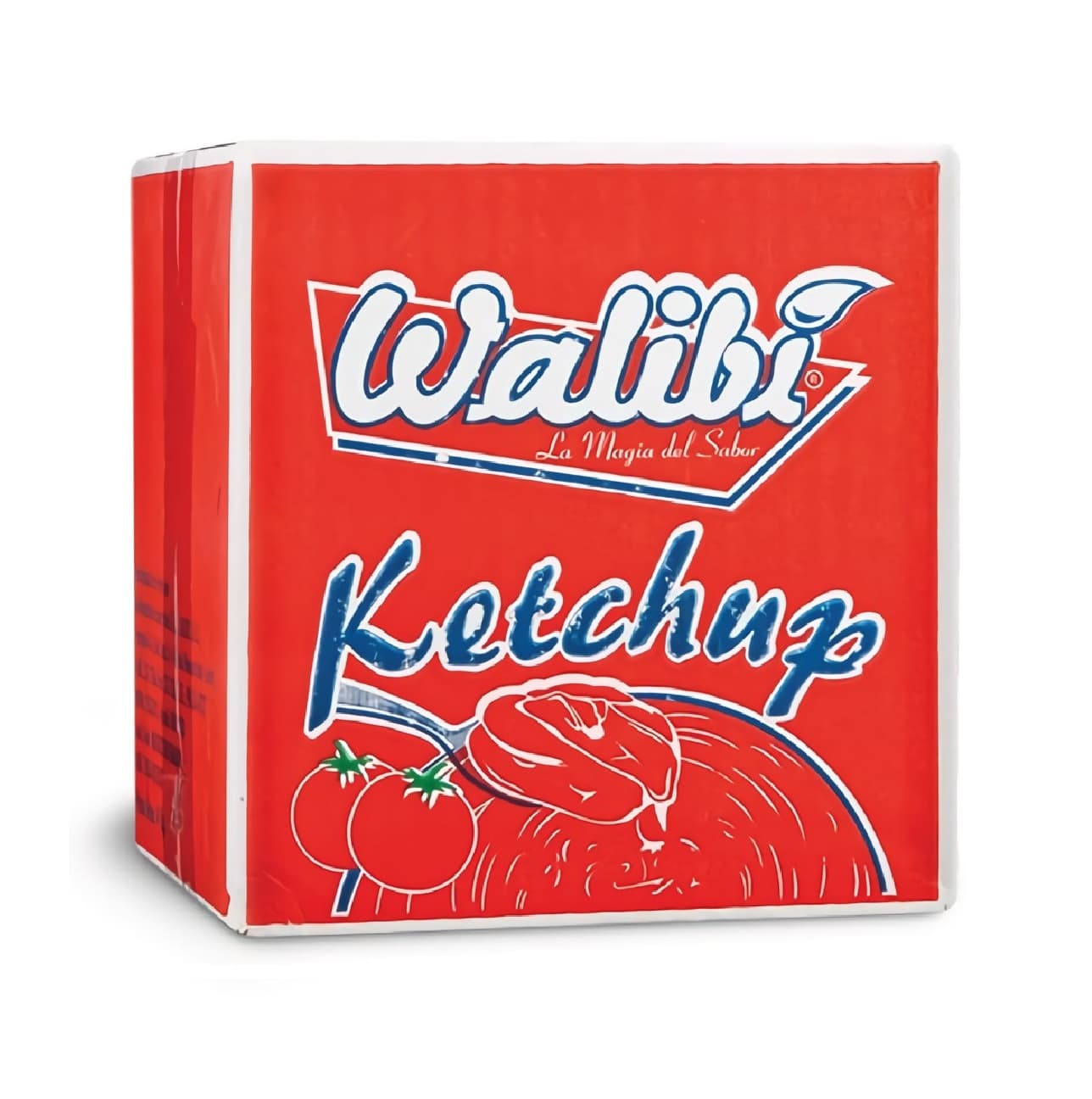 Walibi ketchup bolsa 1 kg x 4 und (4 kg)