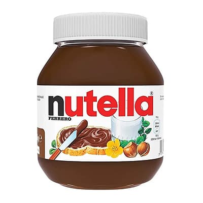 Nutella crema de avellanas frasco x 750 gr