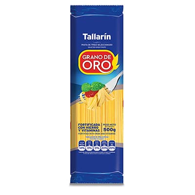 Grano de oro fideos tallarin 20 x 500 gr