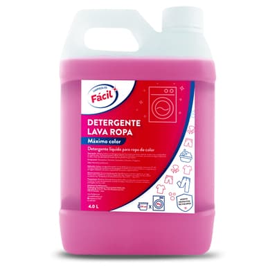 Facil detergente lava ropa x 4 lt