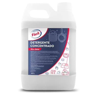 Facil detergente alca deter galón x 4 lt