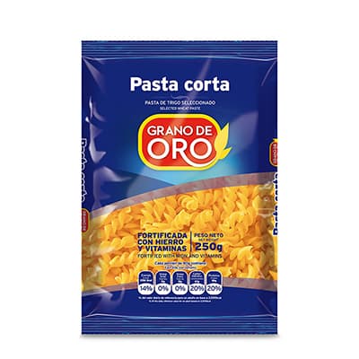 Grano de oro fideos tornillo 20 x 250 gr