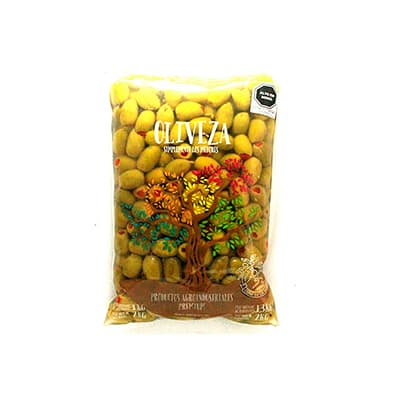 Oliveza aceitunas verde con rocoto bolsa x kg
