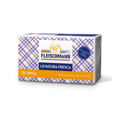 Fleischmann levadura fresca x 500 gr