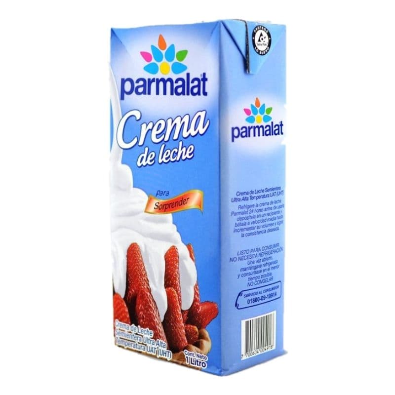 Parmalat crema de leche TTP x 200 gr x 5 und (1 kg) (president)