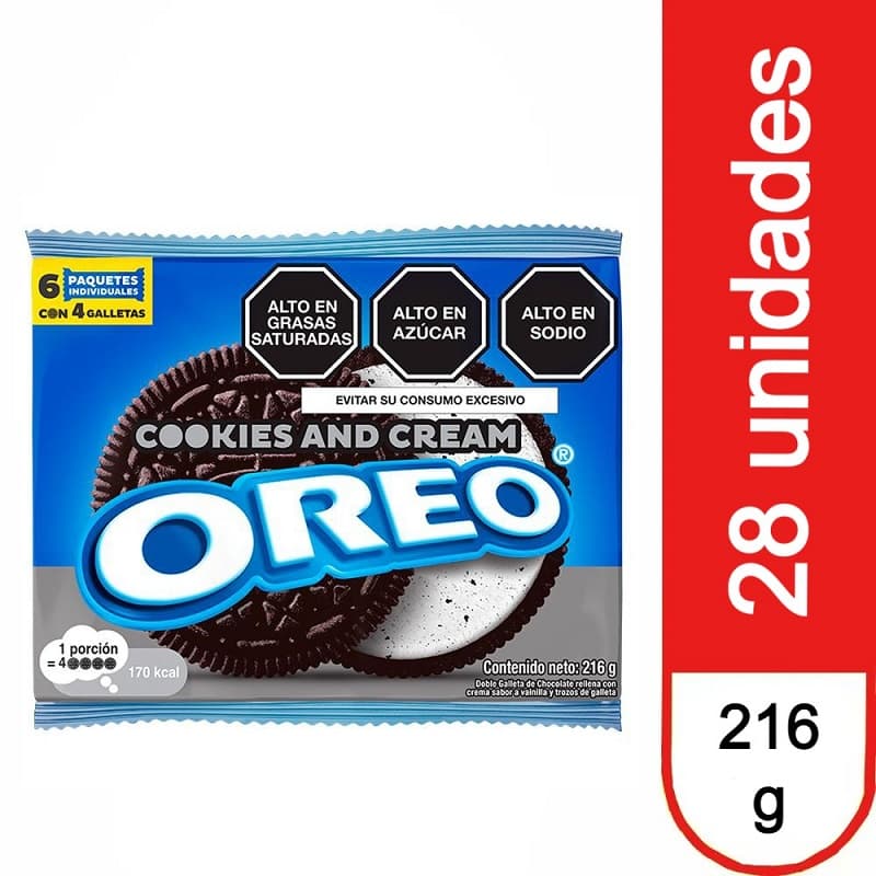 Galletas oreo 28x6 und