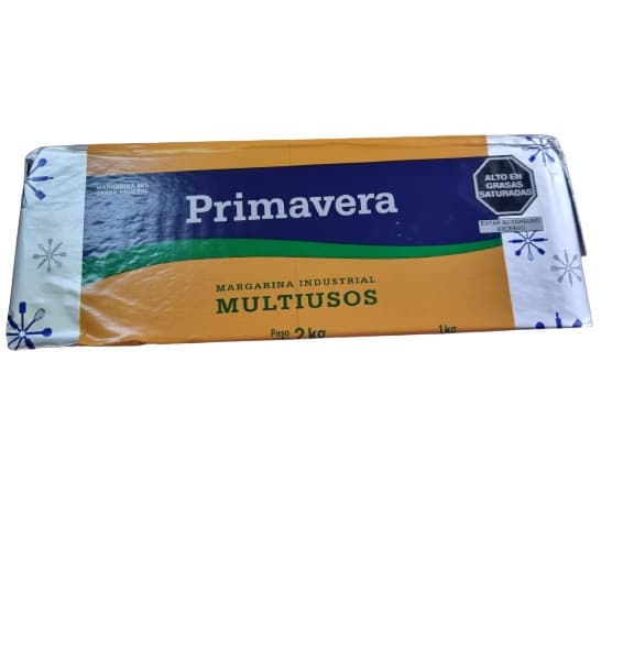 Margarina multiusos "Primavera" barra x 2 kg