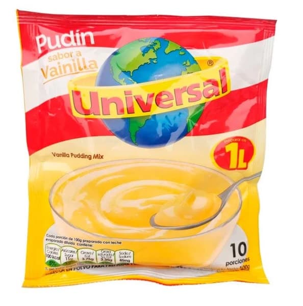Universal pudin vainilla x 100 gr display x 12 und