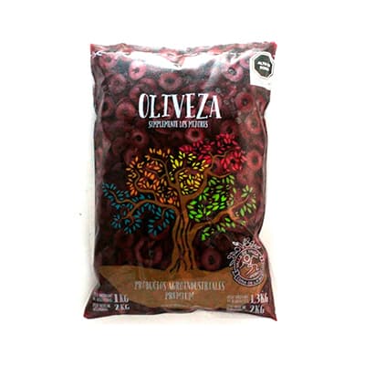 Oliveza aceitunas botija en rodajas bolsa x kg