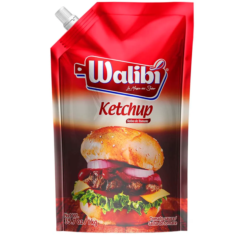 Walibi ketchup doypack x 1 kg