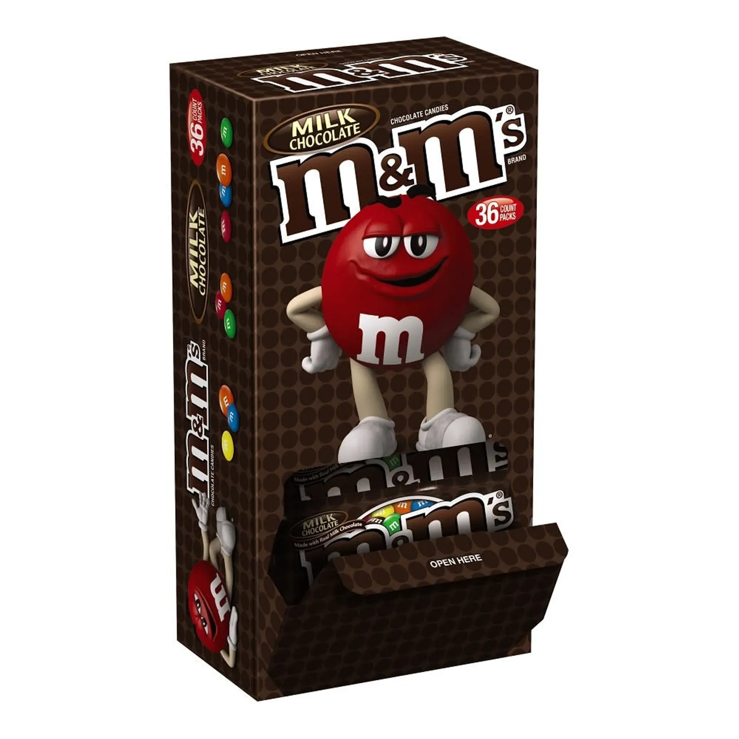 M&M chocolate caja (47.9 gr) x 36 und
