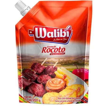 Walibi crema de rocoto doypack (6 und x 200 gr)