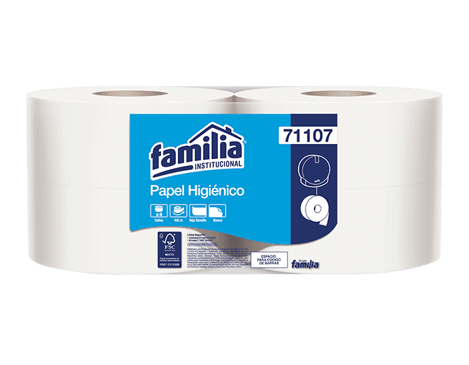 Tork papel higiénico jumbo h/s 4 x 400 mts