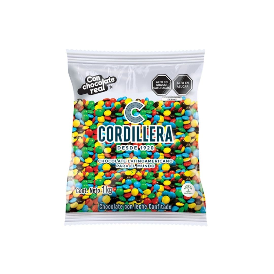 Grageas chocolate "Cordillera" bolsa x 1 kg