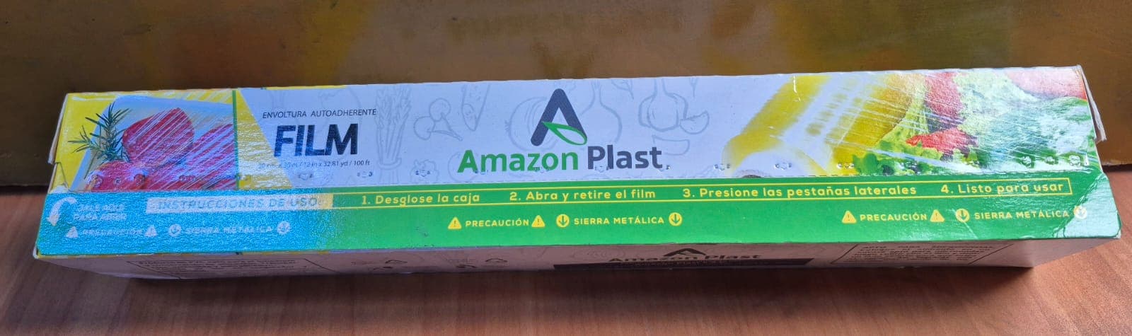 Film p/alimentos 12" x 30 mts